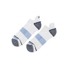 White Athletic Shorty Sock - 12618-63750 - Hammer Made
