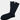 Black/Blue Circle Dot Sock - JEK2456PL-084014 - Hammer Made