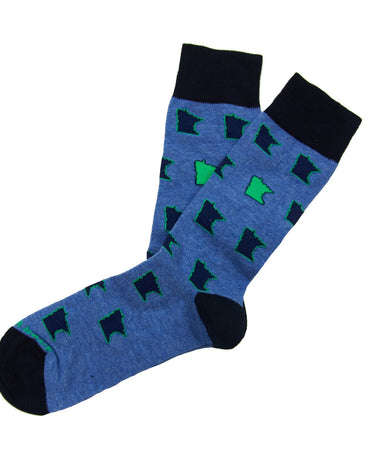 Blue/green MN pop sock - 13139 - 66252 - Hammer Made