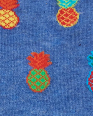 Blue/Multi Pineapple Socks - REF 44195 PL - 80778 - Hammer Made