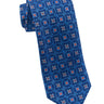 Blue/Red Floral Silk Neck Tie - 15134 - 80743 - Hammer Made