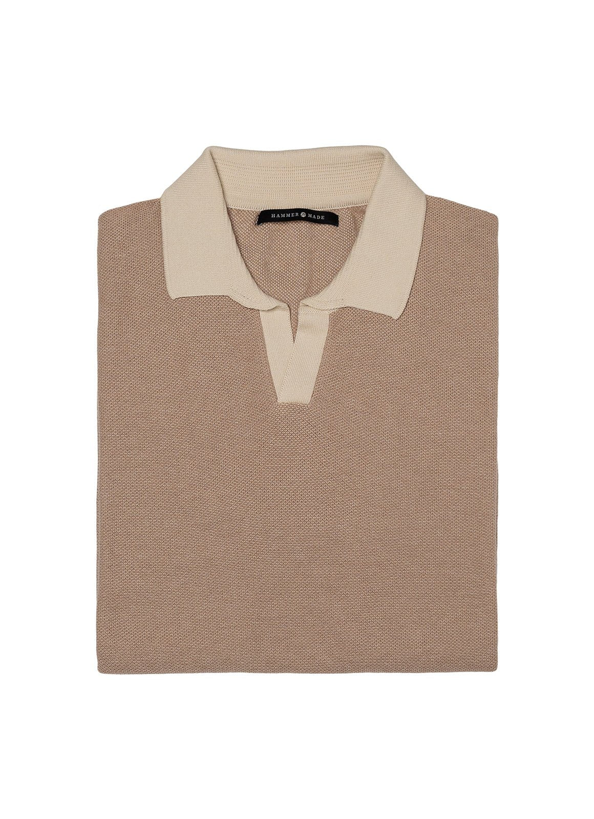 Buhl Split Neck Knit Polo - 15357 - 81034 - Hammer Made