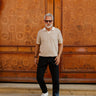 Buhl Split Neck Knit Tee - 15357 - 81034 - Hammer Made