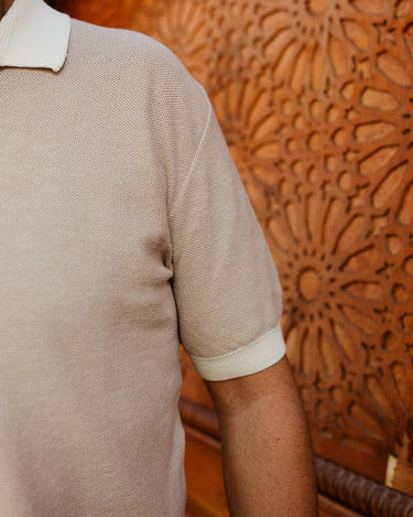 Buhl Split Neck Knit Tee - 15357 - 81034 - Hammer Made
