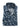 The Butler is a folded navy blue button-up shirt with a white fish pattern, white buttons, and a visible "HAMMER MADE" label inside the collar.