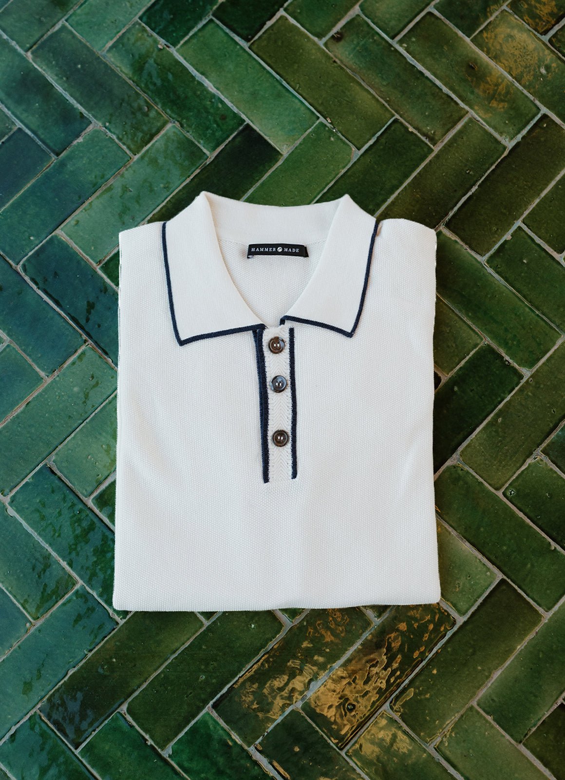 Chester Knit Polo - 15355 - 81019 - Hammer Made