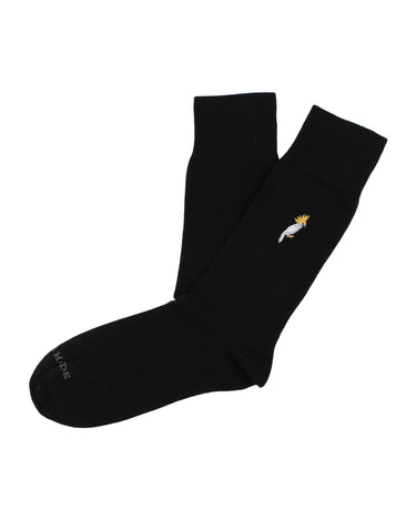 Cockatoo Embroidery Sock - 14605 - 74140 - Hammer Made