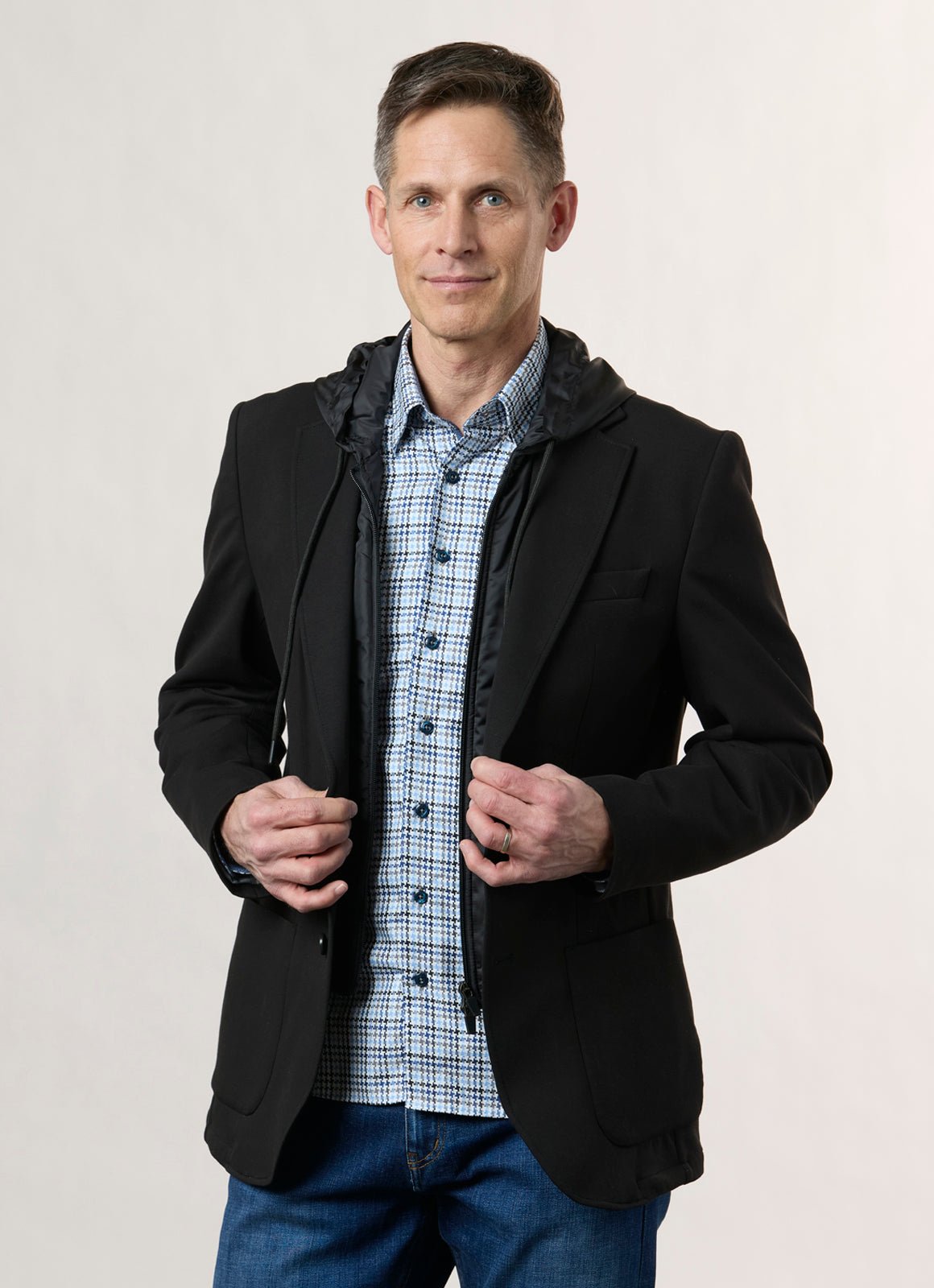 Covill Hooded Sport Coat - 15350 - 79133 - Hammer Made