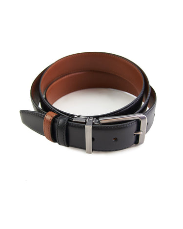 Dark Brown/Brown Pebble Belt - 12581 - 58341 - Hammer Made