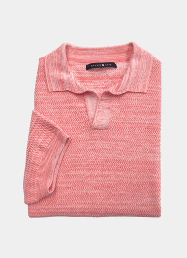 XXL Holman Split Neck Knit Polo