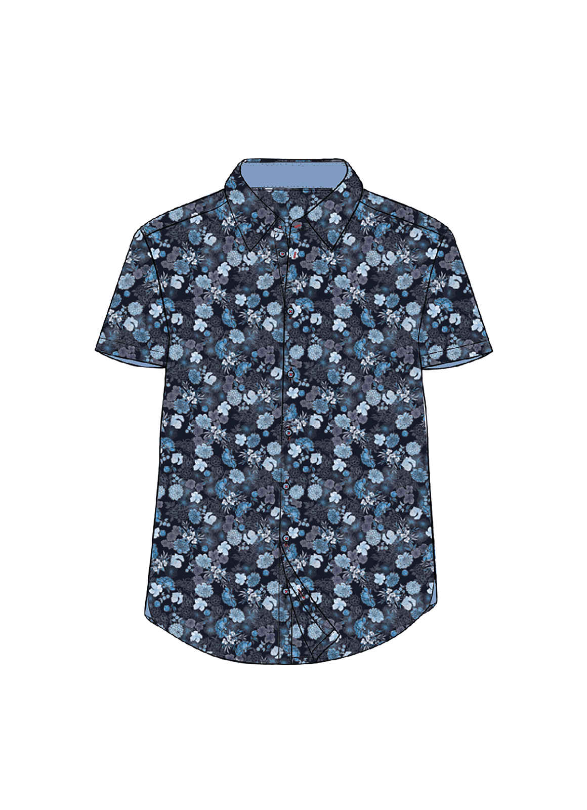 Ike Youth Short Sleeve Button Down - 15398 - 81394 - Hammer Made