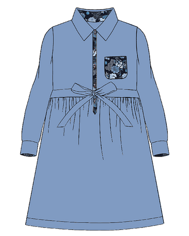 Ingrid Youth Dress - 15398 - 81434 - Hammer Made