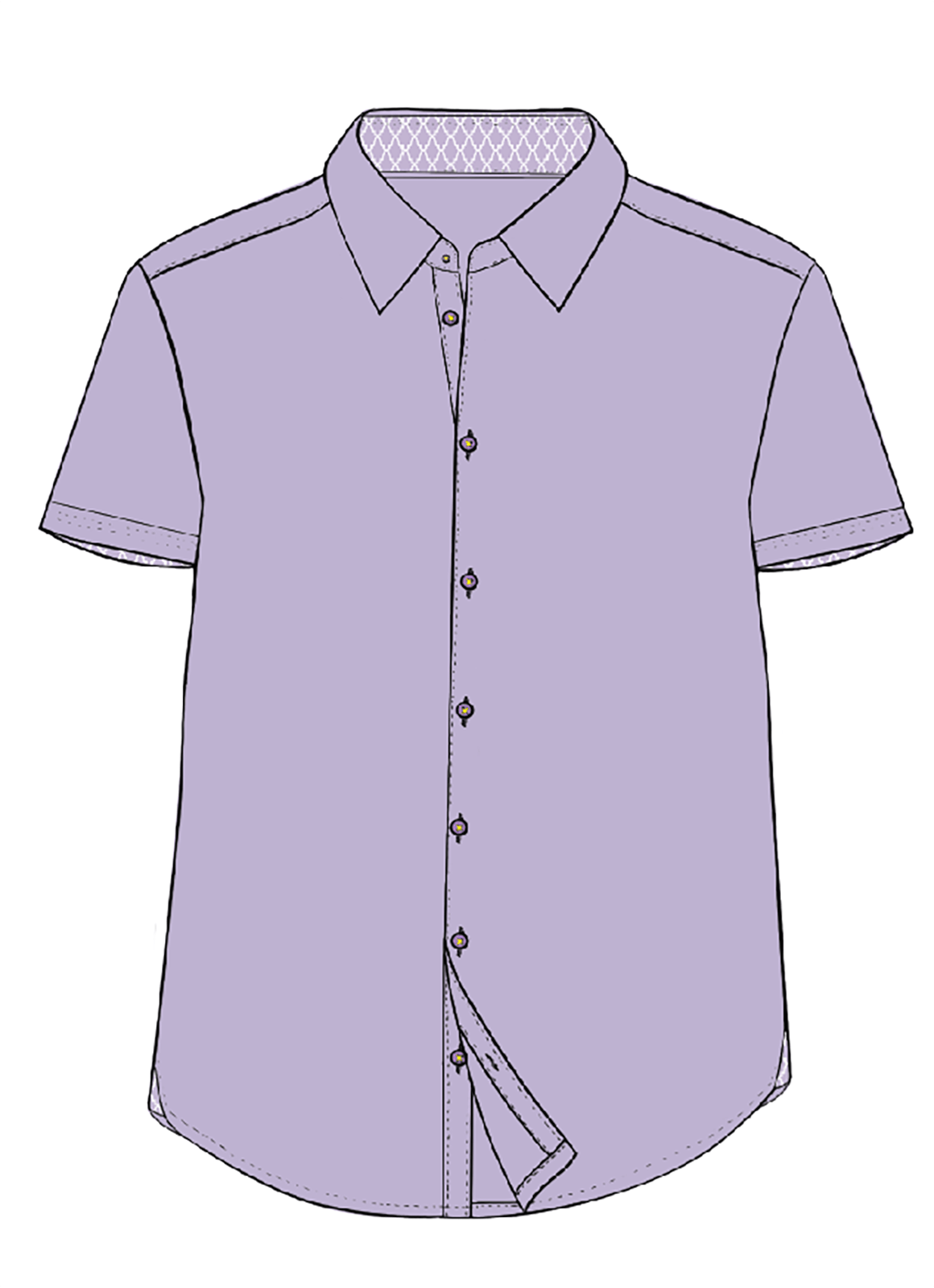 Jason Short Sleeve Button Down - 15398 - 81354 - Hammer Made