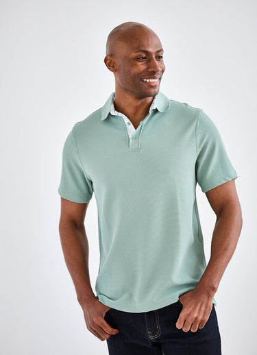 XXL Jefferson Jacquard Stretch Polo