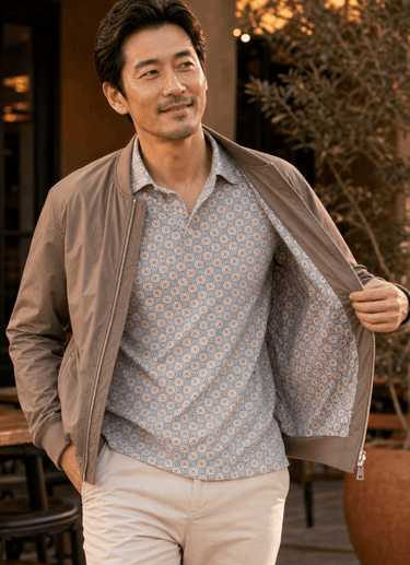 XXL Lengby Nylon Bomber Jacket