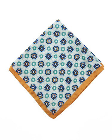 Multi Mosaic Silk Pocket Square - 15136 - 80717 - Hammer Made