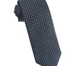 Navy Chevron Silk Neck Tie - 15134 - 79291 - Hammer Made