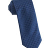 Navy Geo Silk Neck Tie - 15134 - 79303 - Hammer Made