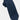 The Navy Solid Silk Neck Tie, expertly crafted in Italy, is showcased rolled-up with a textured finish against a plain white background.