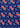 Navy/Orange Block Sock - REF44251-60777 - Hammer Made