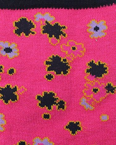 Pink Floral Sock - 14603 - 74138 - Hammer Made