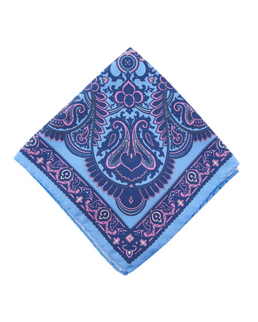Pink Mandala Silk Pocket Square - 15136 - 80814 - Hammer Made