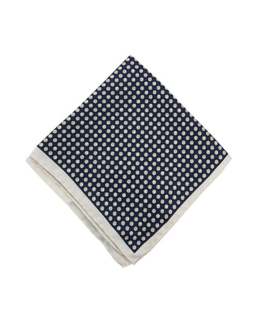 Printed Blue Baseball Pocket Square - 14806-75293 - Hammer Made