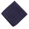 Purple Geo Silk Pocket Square - 15136 - 79327 - Hammer Made