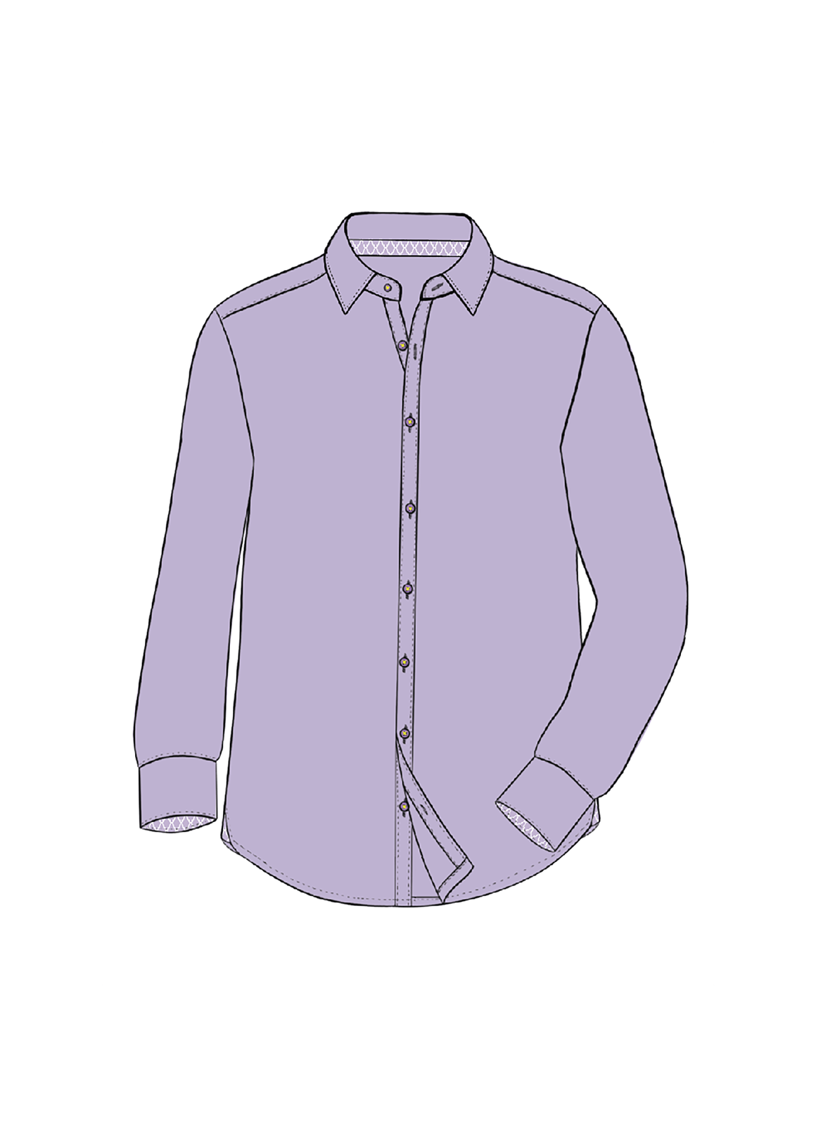 Tage Youth Long Sleeve Button Down - 15398 - 81386 - Hammer Made