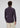 Rear view of a person wearing a wrinkle-resistant, dark purple and black checkered Terrace Merino Wool Button Down tucked into light-colored trousers.