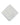 White w/ Lt Blue Stitch Silk Pocket Square - 15136 - 79329 - Hammer Made