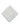 White w/ Lt Blue Stitch Silk Pocket Square - 15136 - 79329 - Hammer Made