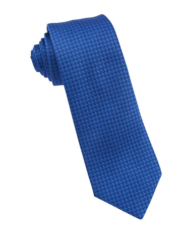 Woven Blue Solid Tie - 14761-75244 - Hammer Made