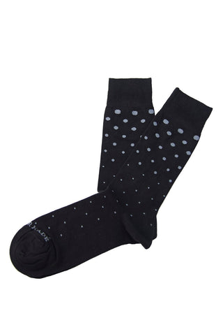 
  
      Black/Grey Dot Sock
    
