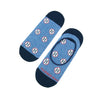 Blue baseball shorty sock - 13919-70755 - Hammer Made