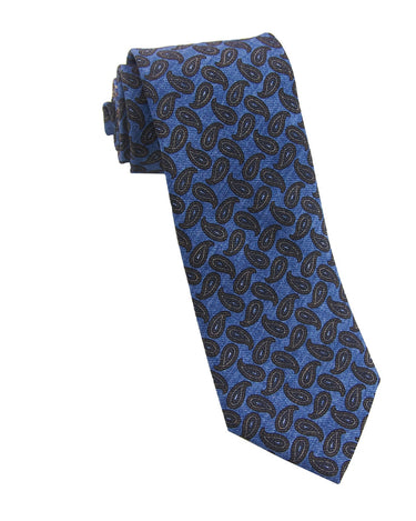Blue paisley tie - 13714-69837 - Hammer Made