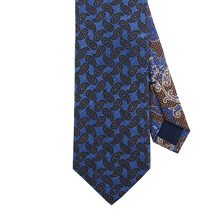 
  
      Blue paisley tie
    
