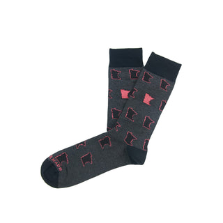 
  
      
        Coral/black MN sock - 13911-70744 - Hammer Made
      
    
