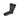 Coral/black MN sock - 13911-70744 - Hammer Made