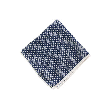 Dk blue martini pocket square - 13741-69864 - Hammer Made