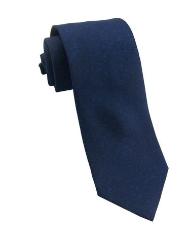 Dk blue solid tie - 13726-69849 - Hammer Made