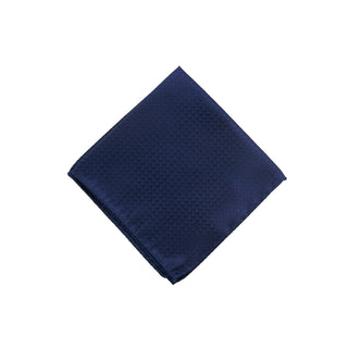 
  
      Dk blue textured pocket square
    
