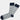 Grey Multi Triangle Sock - REF4117PL-050395 - Hammer Made