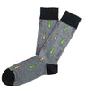 Grey Tie Sock - 9829-36510 - Hammer Made