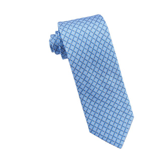 
  
      
        Light blue fancy check tie - 14185-71444 - Hammer Made
      
    
