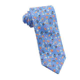 
  
      
        Light blue floral tie - 14194-71453 - Hammer Made
      
    
