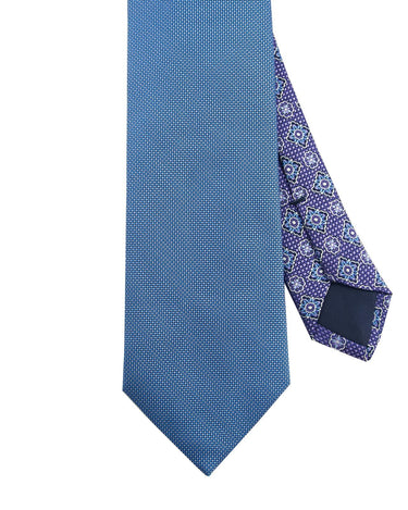Light blue micro tie - 14197-71456 - Hammer Made