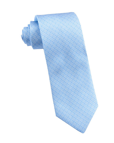 Light blue pattern tie - 14189-71448 - Hammer Made