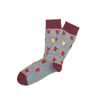 
  
      
        Maroon/gold MN sock - 13496-68579 - Hammer Made
      
    
