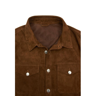 
  
      Matteo Suede Shirt
    
